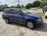 2002 BLUE CHEVROLET TRAILBLAZER LS 2WD (1GNDS13S322) with an 4.2L L6 DOHC 24V engine, AUTOMATIC transmission, located at 2303 West Mt. Houston, Houston, 77038, (281) 507-3956, 29.771597, -95.339569- Photo#0