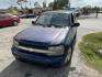 2002 BLUE CHEVROLET TRAILBLAZER LS 2WD (1GNDS13S322) with an 4.2L L6 DOHC 24V engine, AUTOMATIC transmission, located at 2303 West Mt. Houston, Houston, 77038, (281) 507-3956, 29.771597, -95.339569- Photo#1