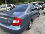 2003 BLUE TOYOTA CAMRY LE (4T1BE30K03U) with an 2.4L L4 DOHC 16V engine, AUTOMATIC transmission, located at 2303 West Mt. Houston, Houston, 77038, (281) 507-3956, 29.771597, -95.339569- Photo#3