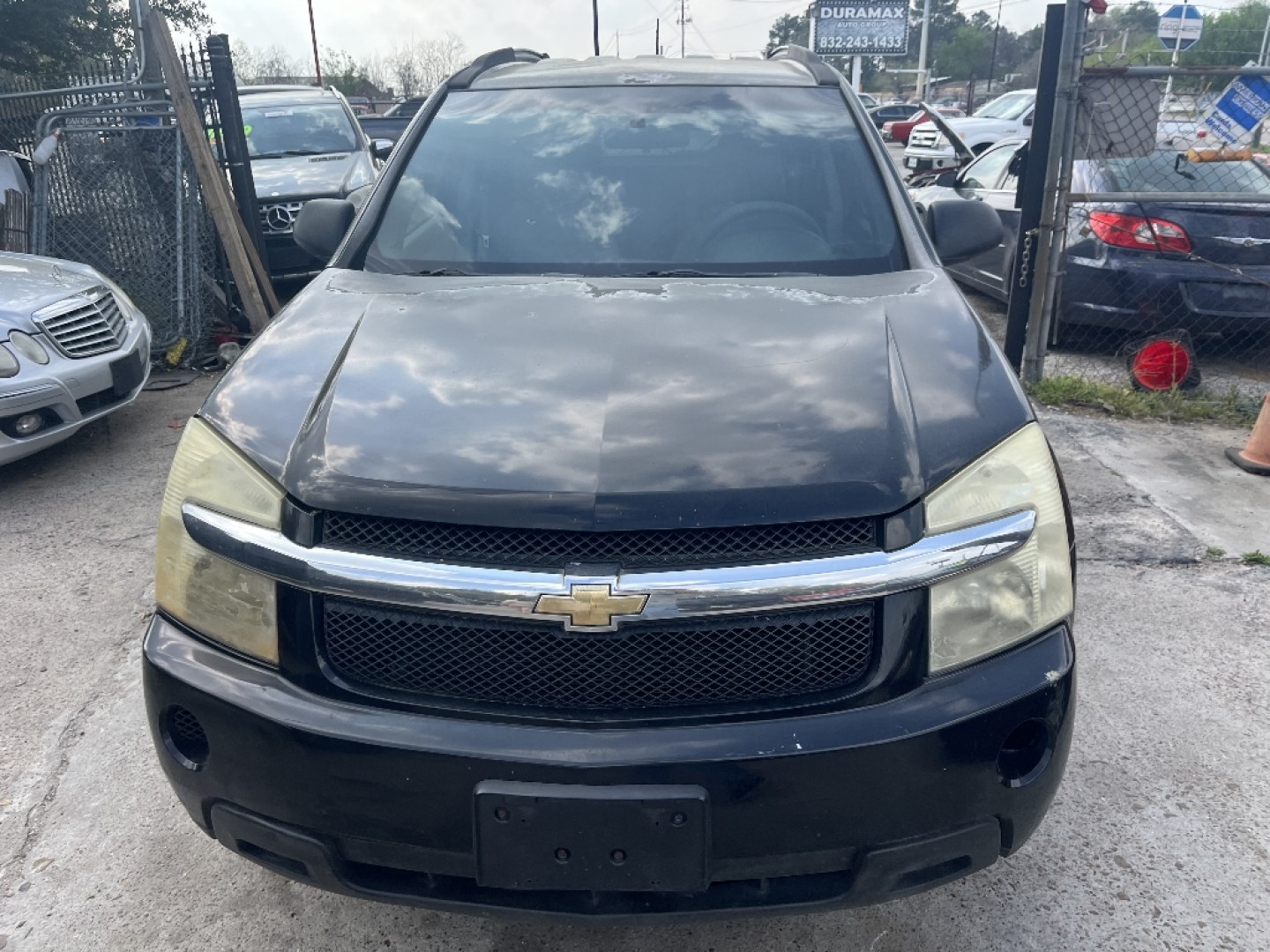 2007 BLACK CHEVROLET EQUINOX LS 2WD (2CNDL13F776) with an 3.4L V6 OHV 12V engine, AUTOMATIC transmission, located at 2303 West Mt. Houston, Houston, 77038, (281) 507-3956, 29.771597, -95.339569- Photo#0