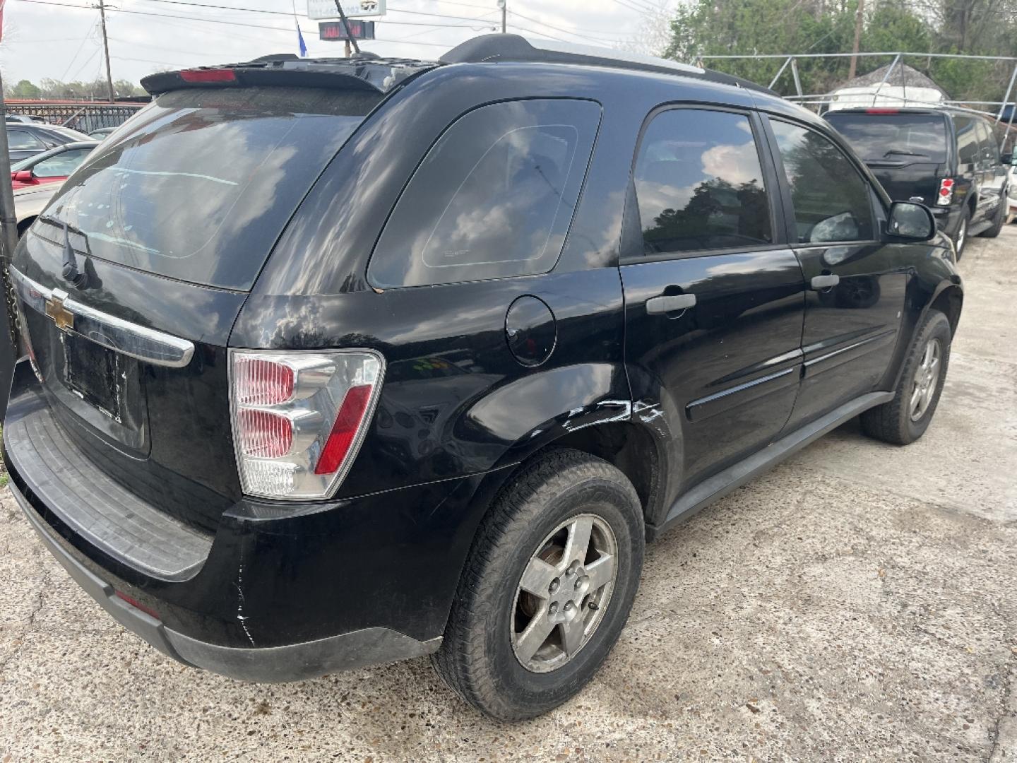 2007 BLACK CHEVROLET EQUINOX LS 2WD (2CNDL13F776) with an 3.4L V6 OHV 12V engine, AUTOMATIC transmission, located at 2303 West Mt. Houston, Houston, 77038, (281) 507-3956, 29.771597, -95.339569- Photo#5