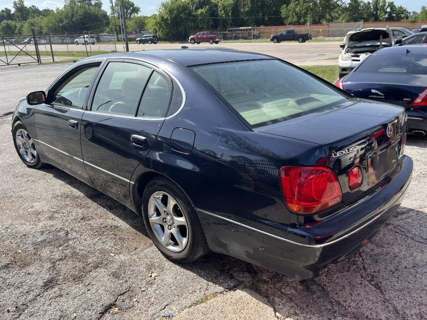 2001 BLUE LEXUS GS GS 430 (JT8BL69S510) with an 4.3L V8 DOHC 32V engine, AUTOMATIC transmission, located at 2303 West Mt. Houston, Houston, 77038, (281) 507-3956, 29.771597, -95.339569- Photo#1