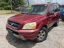 2004 RED HONDA PILOT EX w/ Leather (2HKYF18584H) with an 3.5L V6 SOHC 24V engine, AUTOMATIC transmission, located at 2303 West Mt. Houston, Houston, 77038, (281) 507-3956, 29.771597, -95.339569- Photo#0