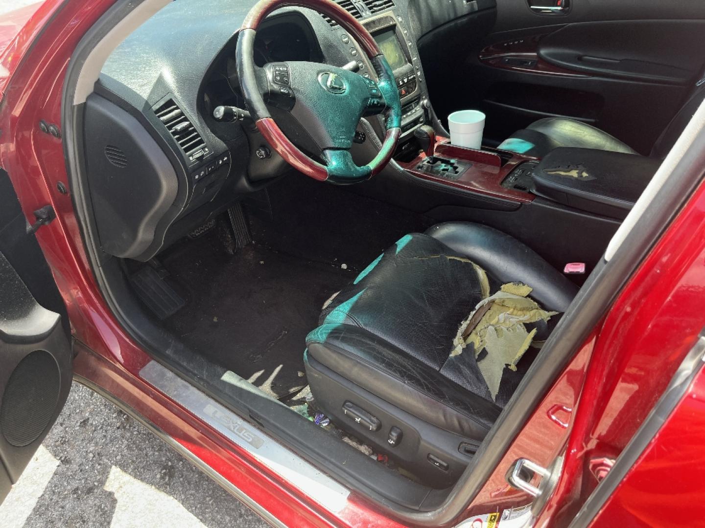 2006 MAROON LEXUS GS GS 300 (JTHBH96S165) with an 3.0L V6 DOHC 24V engine, AUTOMATIC transmission, located at 2303 West Mt. Houston, Houston, 77038, (281) 507-3956, 29.771597, -95.339569- Photo#2