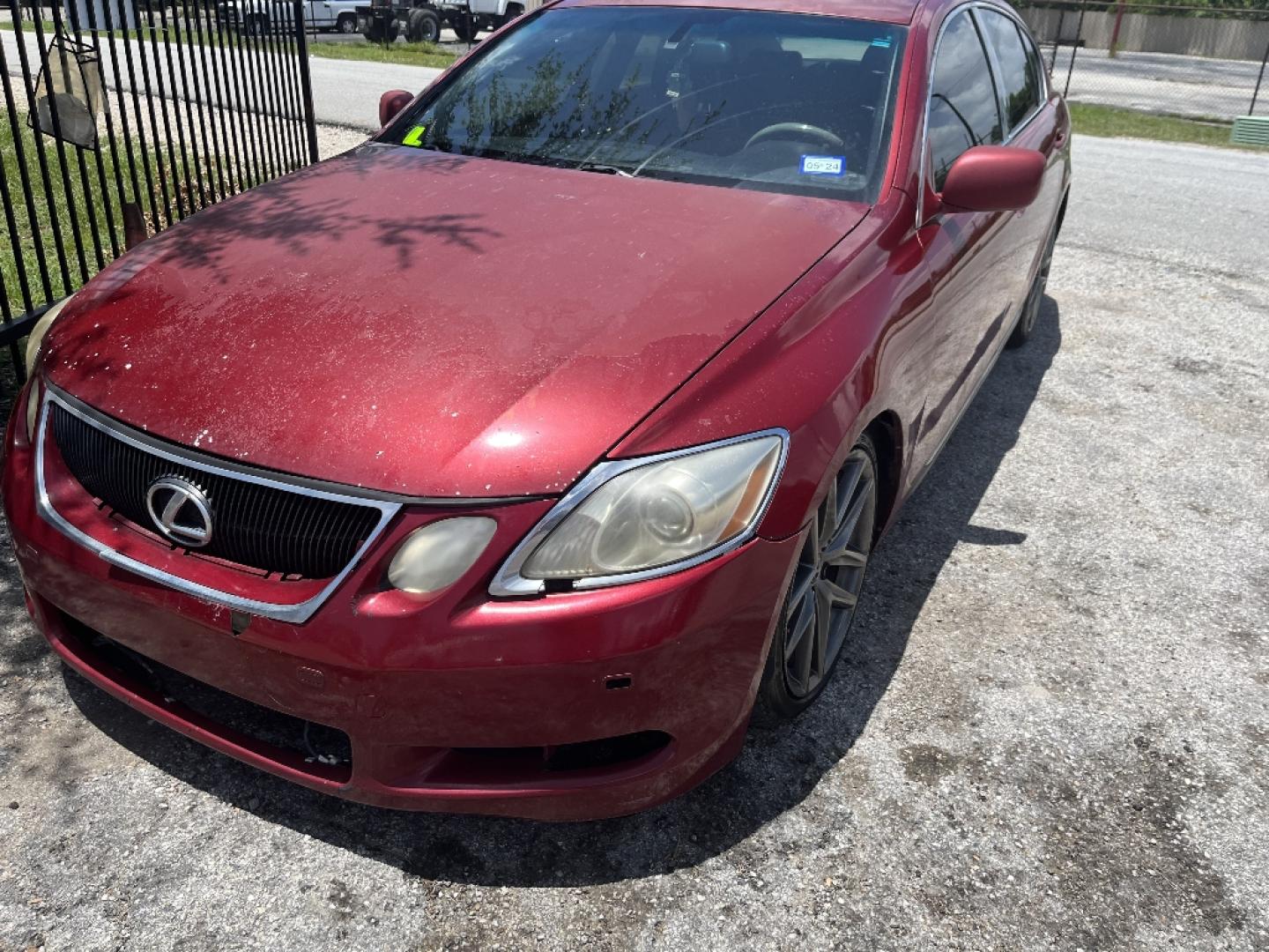 2006 MAROON LEXUS GS GS 300 (JTHBH96S165) with an 3.0L V6 DOHC 24V engine, AUTOMATIC transmission, located at 2303 West Mt. Houston, Houston, 77038, (281) 507-3956, 29.771597, -95.339569- Photo#5