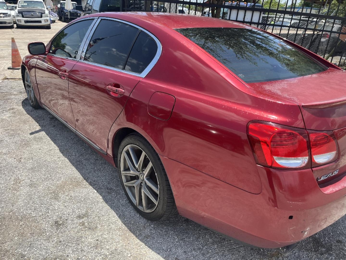 2006 MAROON LEXUS GS GS 300 (JTHBH96S165) with an 3.0L V6 DOHC 24V engine, AUTOMATIC transmission, located at 2303 West Mt. Houston, Houston, 77038, (281) 507-3956, 29.771597, -95.339569- Photo#6