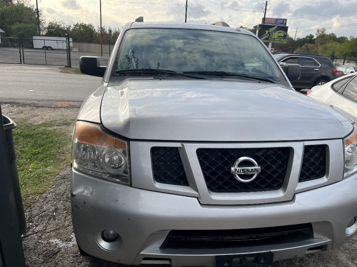 2014 GRAY NISSAN ARMADA SL 2WD (5N1AA0ND5EN) with an 5.6L V8 DOHC 32V engine, AUTOMATIC transmission, located at 2303 West Mt. Houston, Houston, 77038, (281) 507-3956, 29.771597, -95.339569- Photo#0