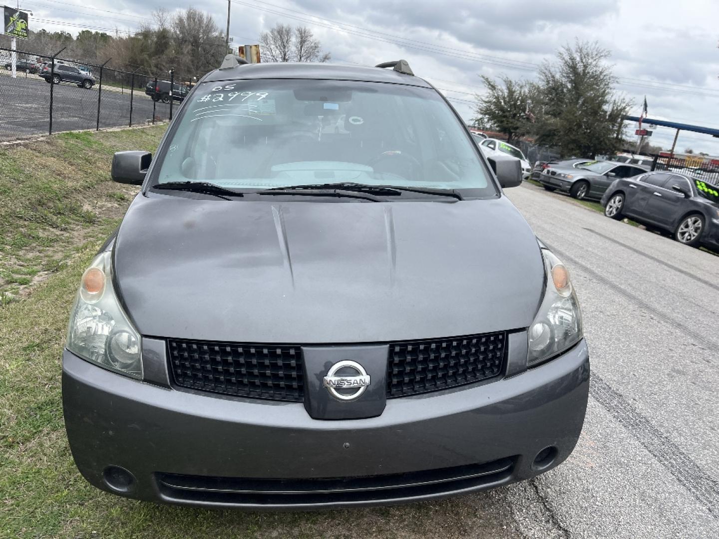 2005 BLUE NISSAN QUEST 3.5 (5N1BV28U95N) with an 3.5L V6 DOHC 24V engine, AUTOMATIC transmission, located at 2303 West Mt. Houston, Houston, 77038, (281) 507-3956, 29.771597, -95.339569- Photo#0