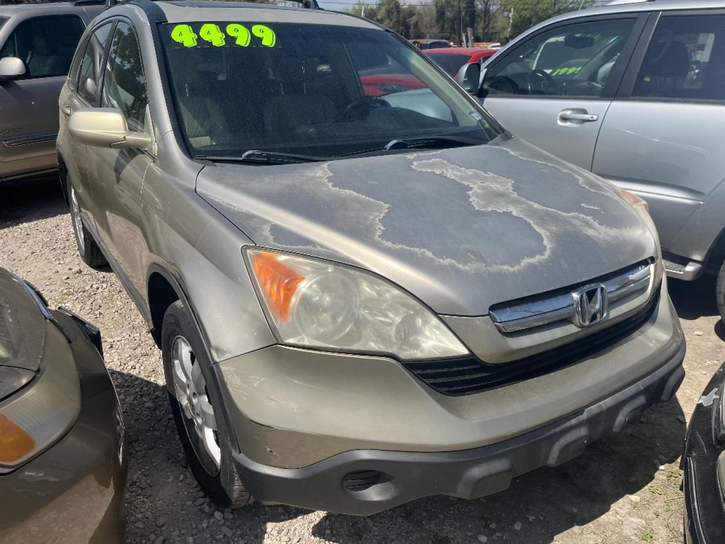 2007 BROWN HONDA CR-V EX-L 2WD AT (JHLRE38707C) with an 2.4L L4 DOHC 16V engine, AUTOMATIC transmission, located at 2303 West Mt. Houston, Houston, 77038, (281) 507-3956, 29.771597, -95.339569- Photo#0