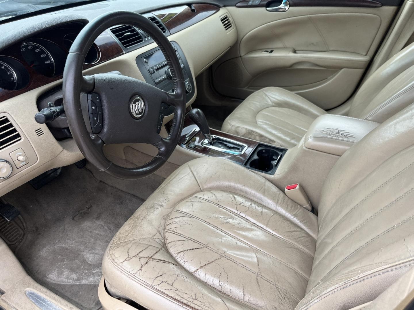 2011 BROWN BUICK LUCERNE CXL (1G4HC5EM4BU) with an 3.9L V6 OHV 12V engine, AUTOMATIC transmission, located at 2303 West Mt. Houston, Houston, 77038, (281) 507-3956, 29.771597, -95.339569- Photo#2
