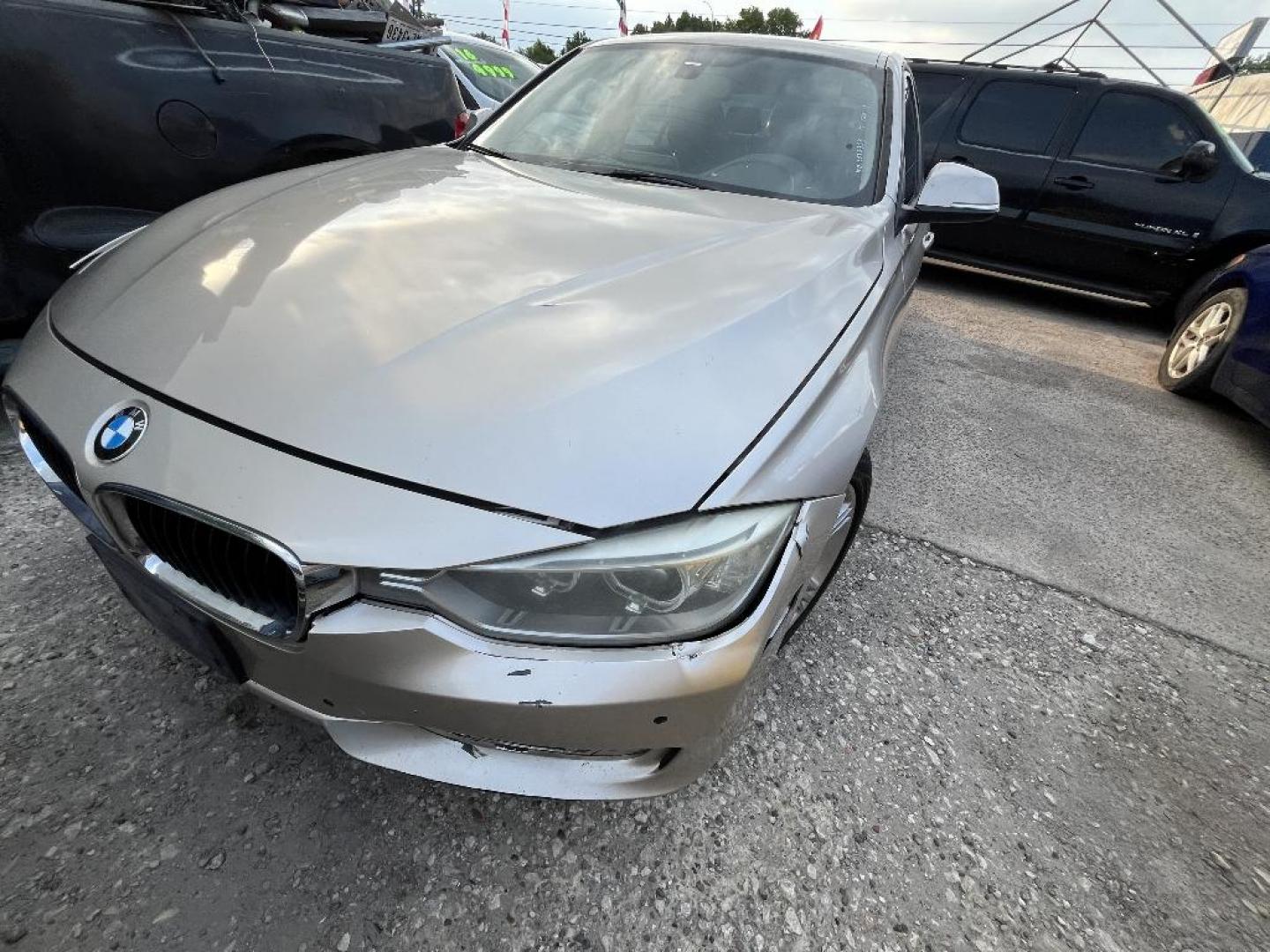 2014 BROWN BMW 3-SERIES 320i Sedan (WBA3B1C55EK) with an 2.0L L4 DOHC 16V engine, AUTOMATIC transmission, located at 2303 West Mt. Houston, Houston, 77038, (281) 507-3956, 29.771597, -95.339569 - Photo#0