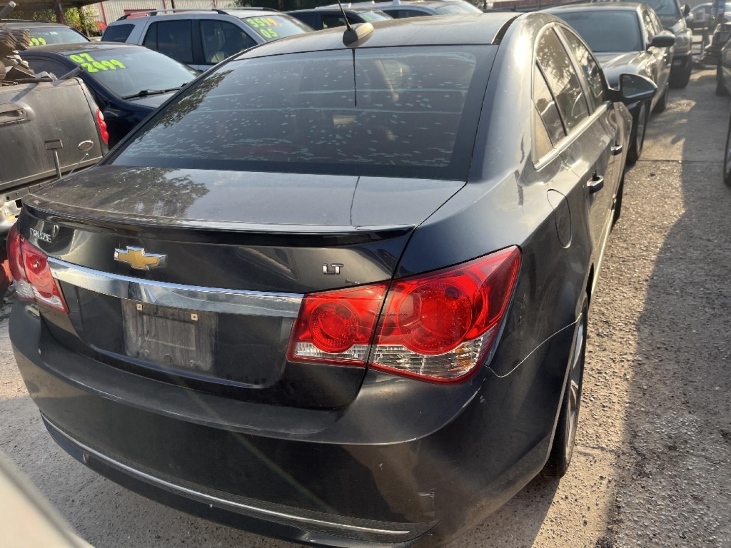 2015 BLUE CHEVROLET CRUZE 2LT Auto (1G1PE5SB8F7) with an 1.4L L4 DOHC 16V TURBO engine, AUTOMATIC transmission, located at 2303 West Mt. Houston, Houston, 77038, (281) 507-3956, 29.771597, -95.339569- Photo#1