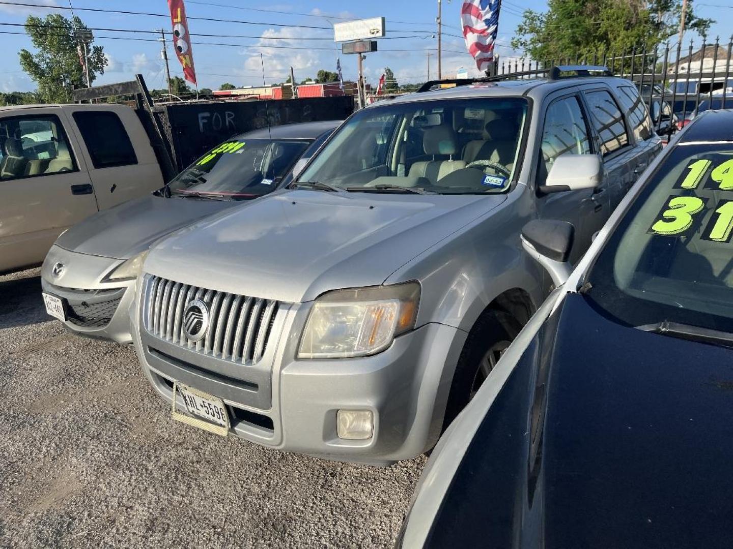 2008 GRAY MERCURY MARINER Premier 2WD (4M2CU87158K) with an 3.0L V6 DOHC 24V engine, AUTOMATIC transmission, located at 2303 West Mt. Houston, Houston, 77038, (281) 507-3956, 29.771597, -95.339569 - Photo#0