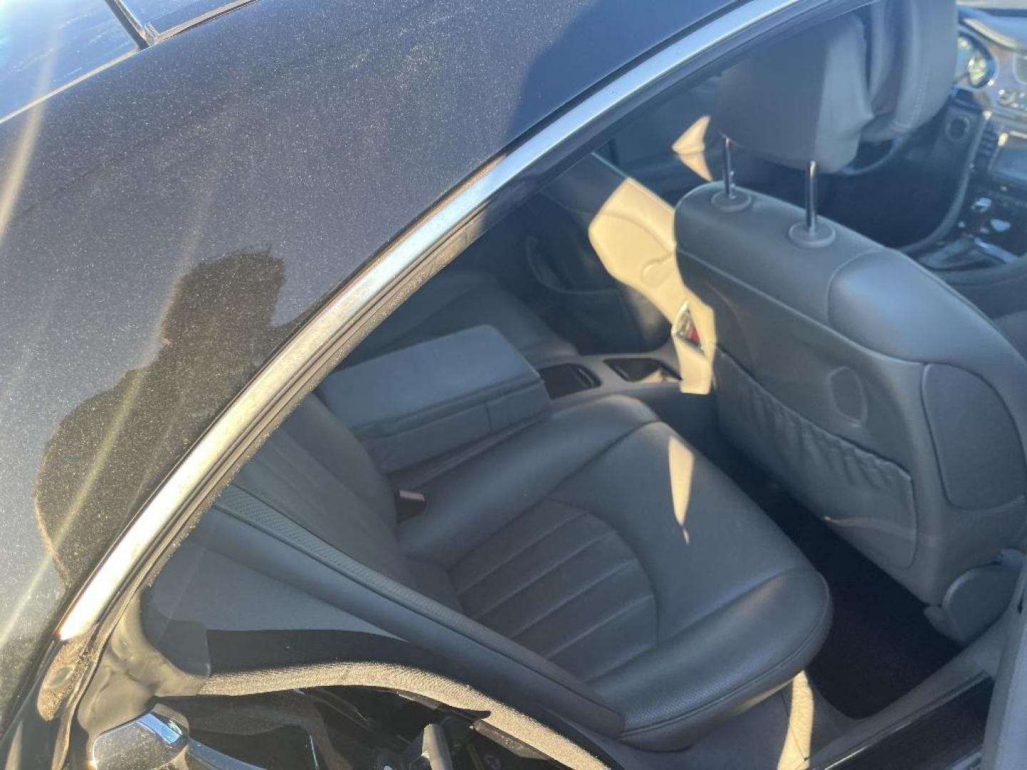 2008 BLACK MERCEDES-BENZ CLS-CLASS CLS550 4-Door Coupe (WDDDJ72X28A) with an 5.5L V8 DOHC 32V engine, AUTOMATIC transmission, located at 2303 West Mt. Houston, Houston, 77038, (281) 507-3956, 29.771597, -95.339569 - Photo#2