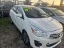2019 WHITE MITSUBISHI MIRAGE G4 ES 5M (ML32F3FJ4KH) with an 1.2L L3 DOHC engine, AUTOMATIC transmission, located at 2303 West Mt. Houston, Houston, 77038, (281) 507-3956, 29.771597, -95.339569 - Photo#1