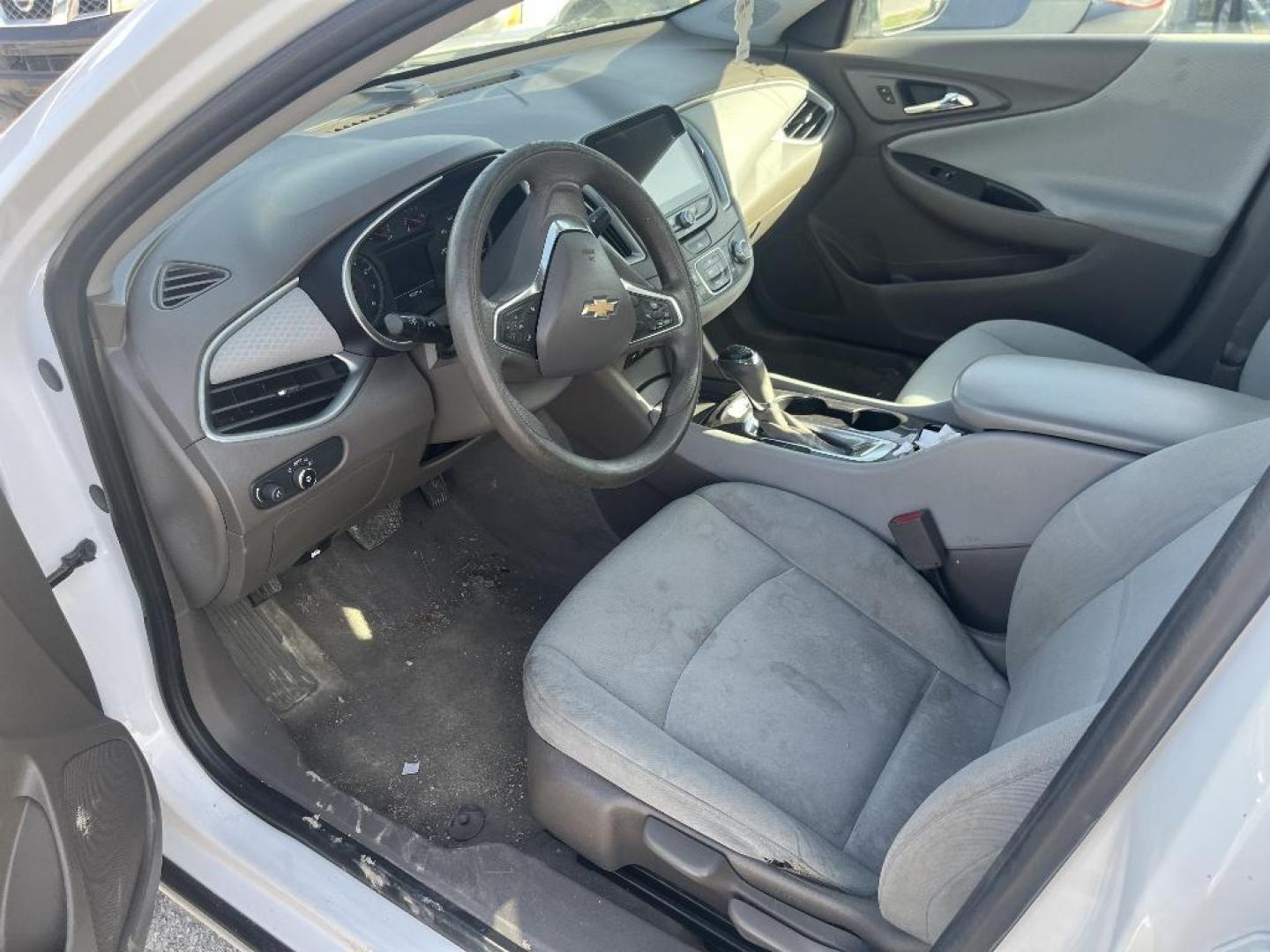 2019 WHITE CHEVROLET MALIBU LS (1G1ZB5ST2KF) with an 1.5L L4 DOHC 16V engine, AUTOMATIC transmission, located at 2303 West Mt. Houston, Houston, 77038, (281) 507-3956, 29.771597, -95.339569 - Photo#1