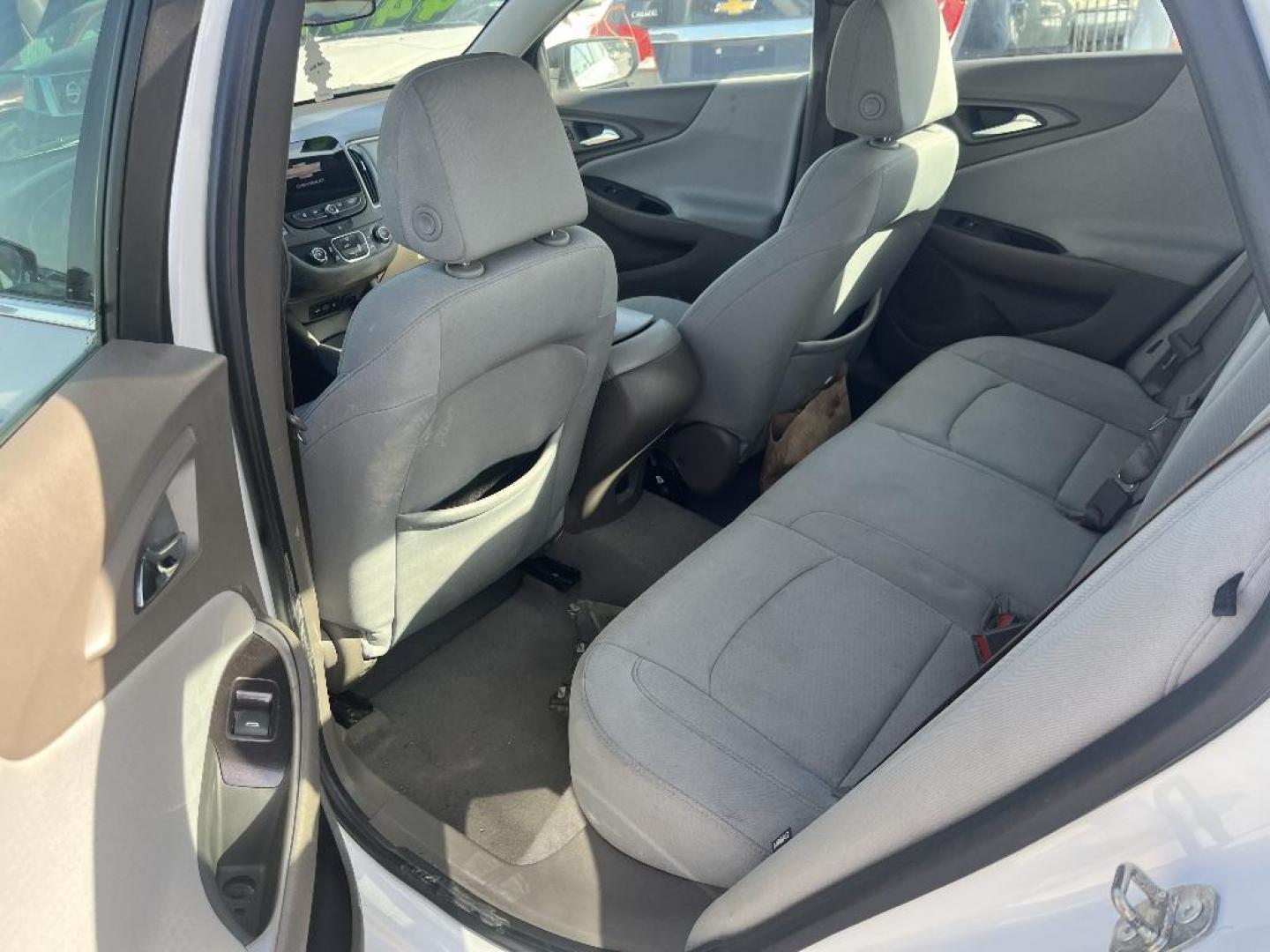 2019 WHITE CHEVROLET MALIBU LS (1G1ZB5ST2KF) with an 1.5L L4 DOHC 16V engine, AUTOMATIC transmission, located at 2303 West Mt. Houston, Houston, 77038, (281) 507-3956, 29.771597, -95.339569 - Photo#2