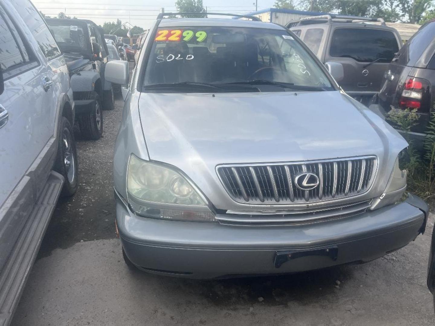 2003 GRAY LEXUS RX 300 2WD (JTJGF10U530) with an 3.0L V6 DOHC 24V engine, 4-SPEED AUTOMATIC transmission, located at 2303 West Mt. Houston, Houston, 77038, (281) 507-3956, 29.771597, -95.339569 - Photo#0
