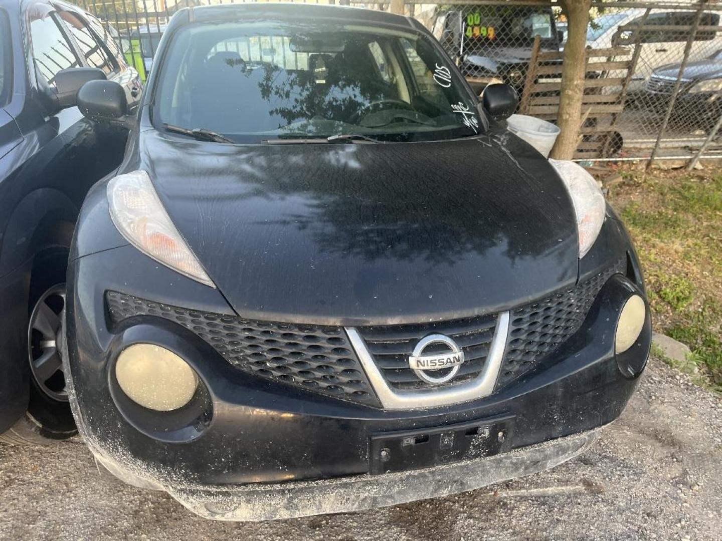 2013 BLACK NISSAN JUKE S FWD (JN8AF5MR2DT) with an 1.6L L4 DOHC 16V TURBO engine, AUTOMATIC transmission, located at 2303 West Mt. Houston, Houston, 77038, (281) 507-3956, 29.771597, -95.339569 - Photo#1