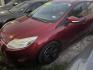 2013 RED FORD FOCUS SE Sedan (1FADP3F27DL) with an 2.0L L4 DOHC 16V engine, AUTOMATIC transmission, located at 2303 West Mt. Houston, Houston, 77038, (281) 507-3956, 29.771597, -95.339569 - Photo#0