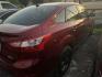 2013 RED FORD FOCUS SE Sedan (1FADP3F27DL) with an 2.0L L4 DOHC 16V engine, AUTOMATIC transmission, located at 2303 West Mt. Houston, Houston, 77038, (281) 507-3956, 29.771597, -95.339569 - Photo#1
