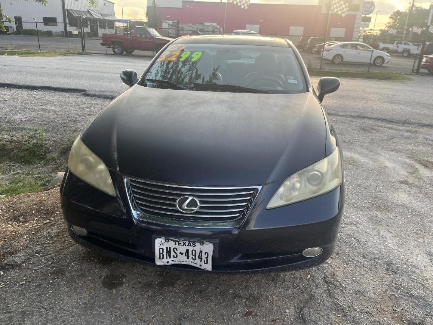 2009 BLACK LEXUS ES 350 Sedan (JTHBJ46G392) with an 3.5L V6 DOHC 24V engine, AUTOMATIC transmission, located at 2303 West Mt. Houston, Houston, 77038, (281) 507-3956, 29.771597, -95.339569 - Photo#0