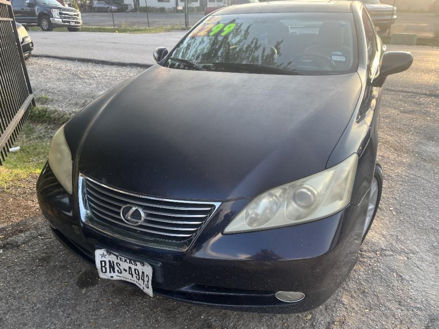 2009 BLACK LEXUS ES 350 Sedan (JTHBJ46G392) with an 3.5L V6 DOHC 24V engine, AUTOMATIC transmission, located at 2303 West Mt. Houston, Houston, 77038, (281) 507-3956, 29.771597, -95.339569 - Photo#1