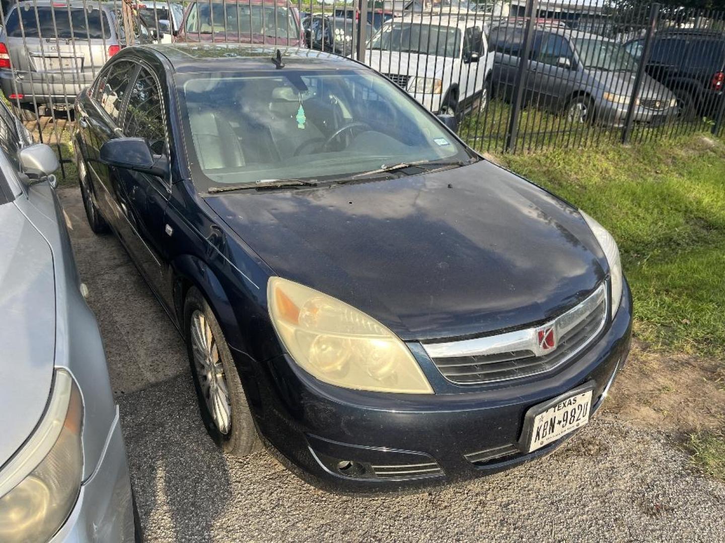 2007 BLUE SATURN AURA XR (1G8ZV57717F) with an 3.6L V6 24V DOHC engine, AUTOMATIC transmission, located at 2303 West Mt. Houston, Houston, 77038, (281) 507-3956, 29.771597, -95.339569 - Photo#1