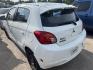 2014 WHITE MITSUBISHI MIRAGE ES (ML32A3HJ1EH) with an 1.2L L3 DOHC engine, AUTOMATIC transmission, located at 2303 West Mt. Houston, Houston, 77038, (281) 507-3956, 29.771597, -95.339569 - Photo#2