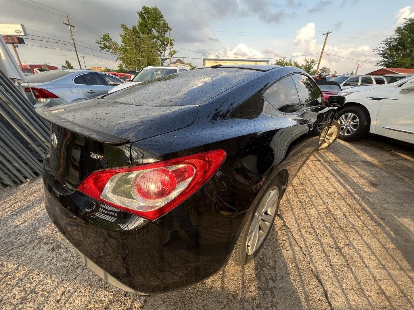 2011 BLACK HYUNDAI GENESIS COUPE 2.0 Auto (KMHHT6KD4BU) with an 2.0L L4 DOHC 16V TURBO engine, AUTOMATIC transmission, located at 2303 West Mt. Houston, Houston, 77038, (281) 507-3956, 29.771597, -95.339569 - Photo#1