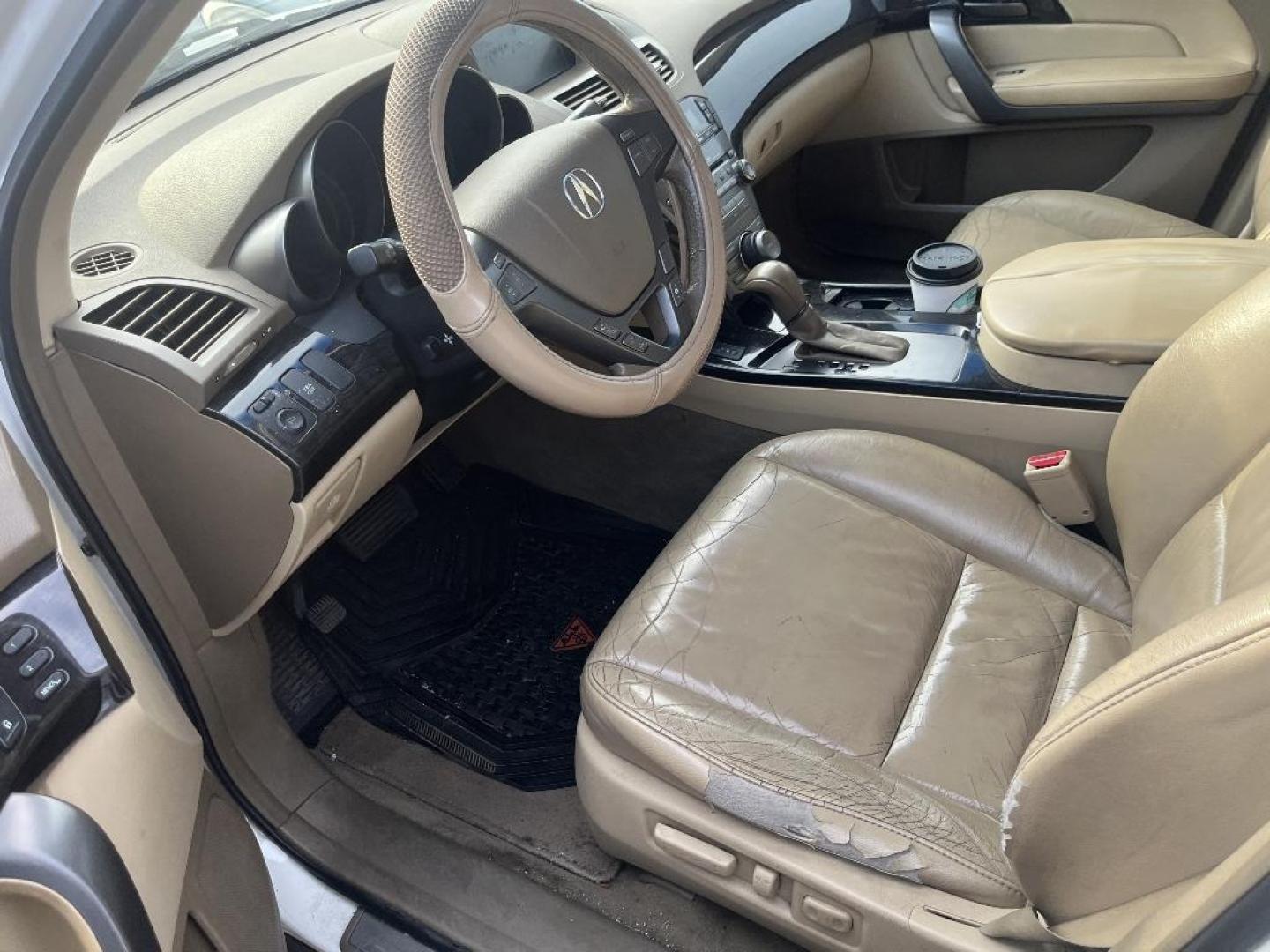 2008 WHITE ACURA MDX Tech Package (2HNYD28348H) with an 3.7L V6 SOHC 24V engine, AUTOMATIC transmission, located at 2303 West Mt. Houston, Houston, 77038, (281) 507-3956, 29.771597, -95.339569 - Photo#2