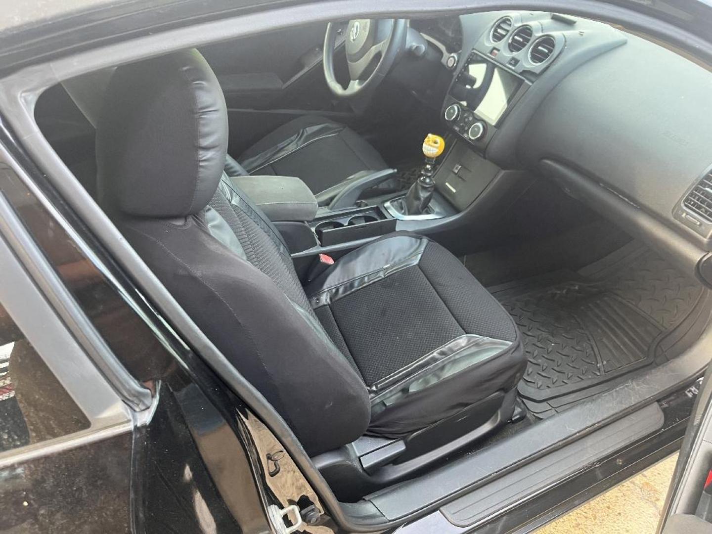 2012 BLACK NISSAN ALTIMA 2.5 S 6M/T Coupe (1N4AL2EP5CC) with an 2.5L L4 DOHC 16V engine, MANUAL transmission, located at 2303 West Mt. Houston, Houston, 77038, (281) 507-3956, 29.771597, -95.339569 - Photo#2