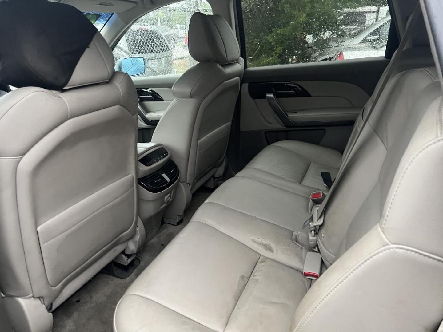 2008 BLUE ACURA MDX Tech Package with Power Tailgate (2HNYD28628H) with an 3.7L V6 SOHC 24V engine, AUTOMATIC transmission, located at 2303 West Mt. Houston, Houston, 77038, (281) 507-3956, 29.771597, -95.339569 - Photo#2