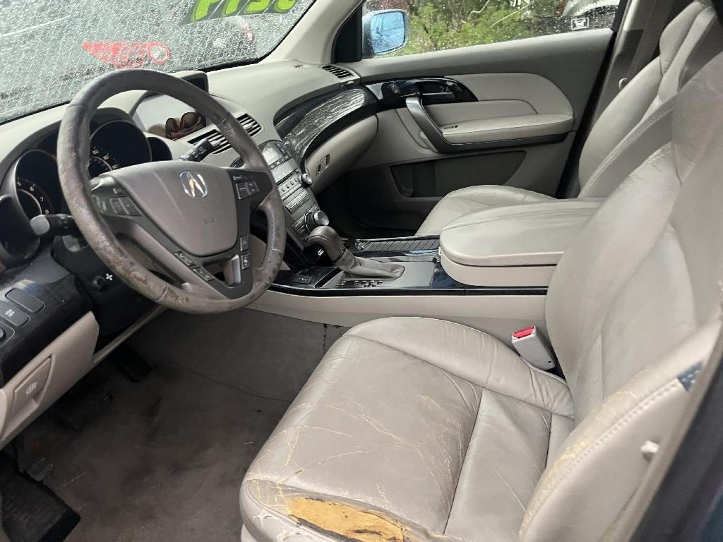 2008 BLUE ACURA MDX Tech Package with Power Tailgate (2HNYD28628H) with an 3.7L V6 SOHC 24V engine, AUTOMATIC transmission, located at 2303 West Mt. Houston, Houston, 77038, (281) 507-3956, 29.771597, -95.339569 - Photo#3
