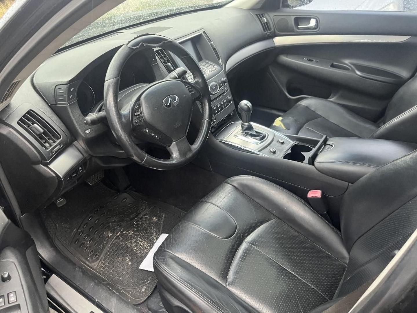 2012 BLACK INFINITI G SEDAN 37 Journey (JN1CV6APXCM) with an 3.7L V6 DOHC 24V engine, AUTOMATIC transmission, located at 2303 West Mt. Houston, Houston, 77038, (281) 507-3956, 29.771597, -95.339569 - Photo#2