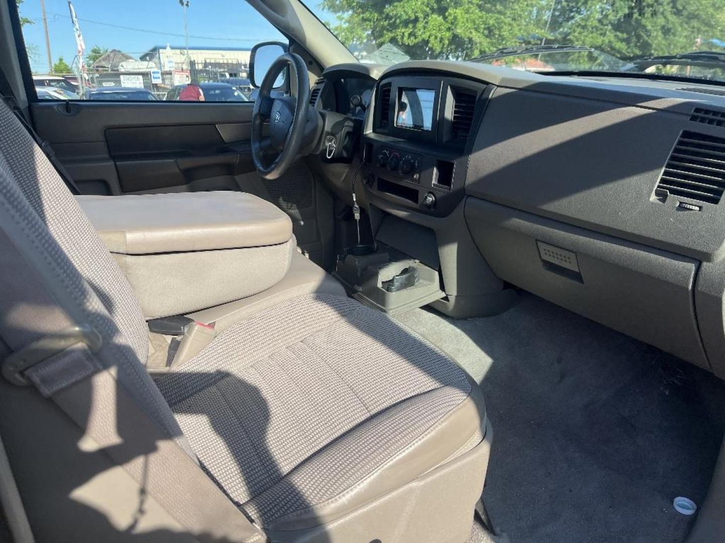 2008 BLUE DODGE RAM 1500 ST 2WD (1D7HA16K68J) with an 3.7L V6 SOHC 12V engine, AUTOMATIC transmission, located at 2303 West Mt. Houston, Houston, 77038, (281) 507-3956, 29.771597, -95.339569 - Photo#1