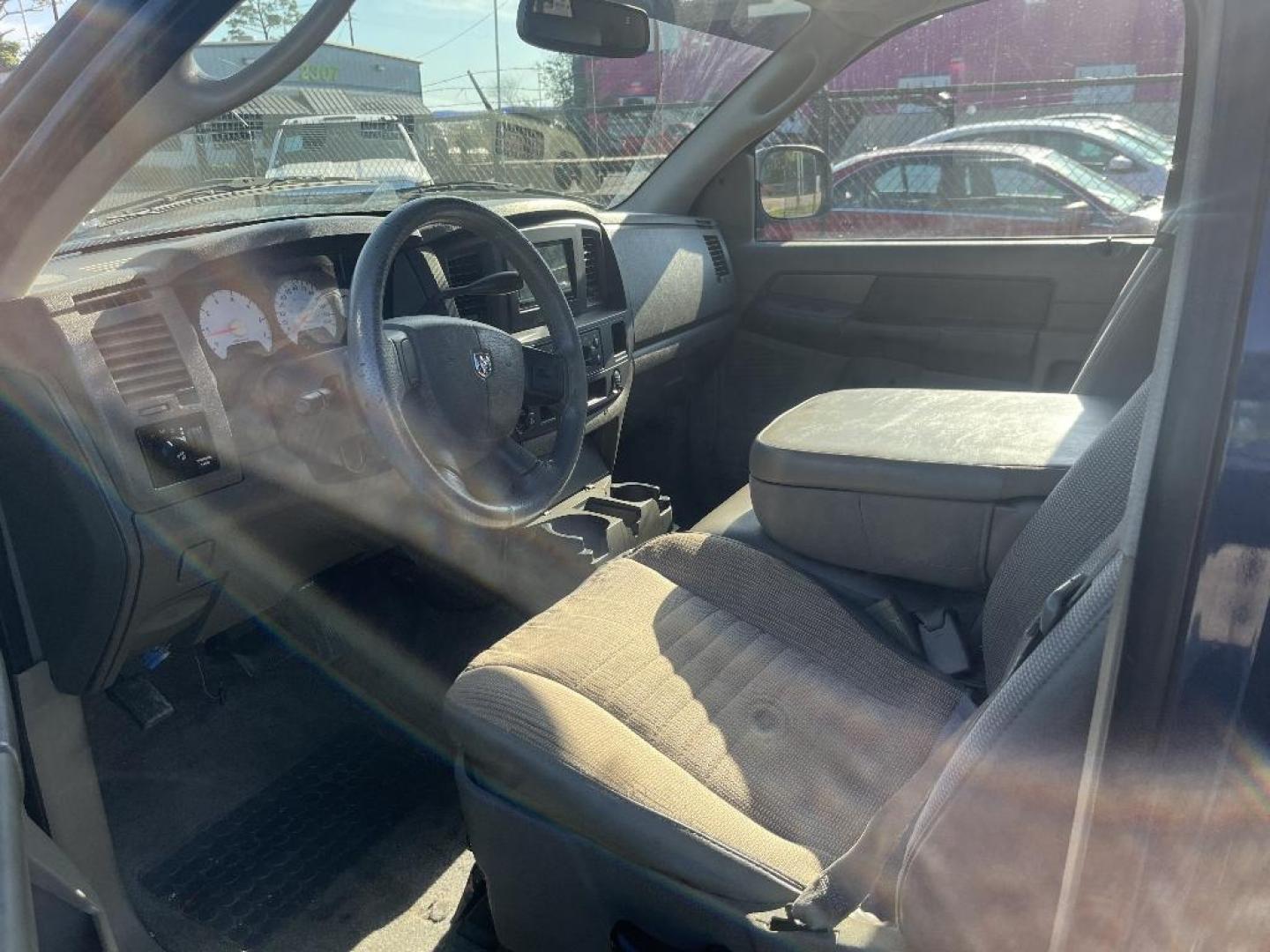 2008 BLUE DODGE RAM 1500 ST 2WD (1D7HA16K68J) with an 3.7L V6 SOHC 12V engine, AUTOMATIC transmission, located at 2303 West Mt. Houston, Houston, 77038, (281) 507-3956, 29.771597, -95.339569 - Photo#6