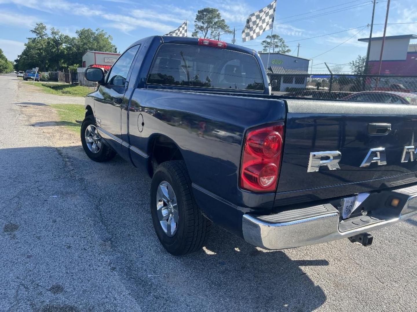2008 BLUE DODGE RAM 1500 ST 2WD (1D7HA16K68J) with an 3.7L V6 SOHC 12V engine, AUTOMATIC transmission, located at 2303 West Mt. Houston, Houston, 77038, (281) 507-3956, 29.771597, -95.339569 - Photo#7