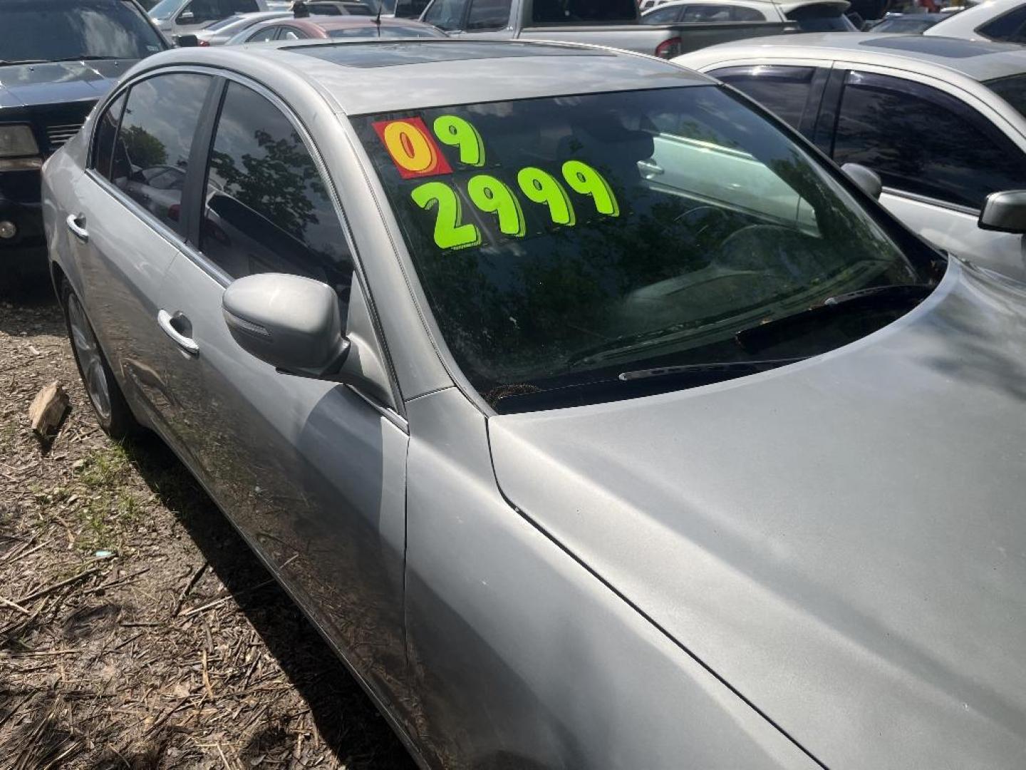 2009 BLACK HYUNDAI GENESIS 4.6L (KMHGC46F29U) with an 4.6L V8 DOHC 32V engine, AUTOMATIC transmission, located at 2303 West Mt. Houston, Houston, 77038, (281) 507-3956, 29.771597, -95.339569 - Photo#0