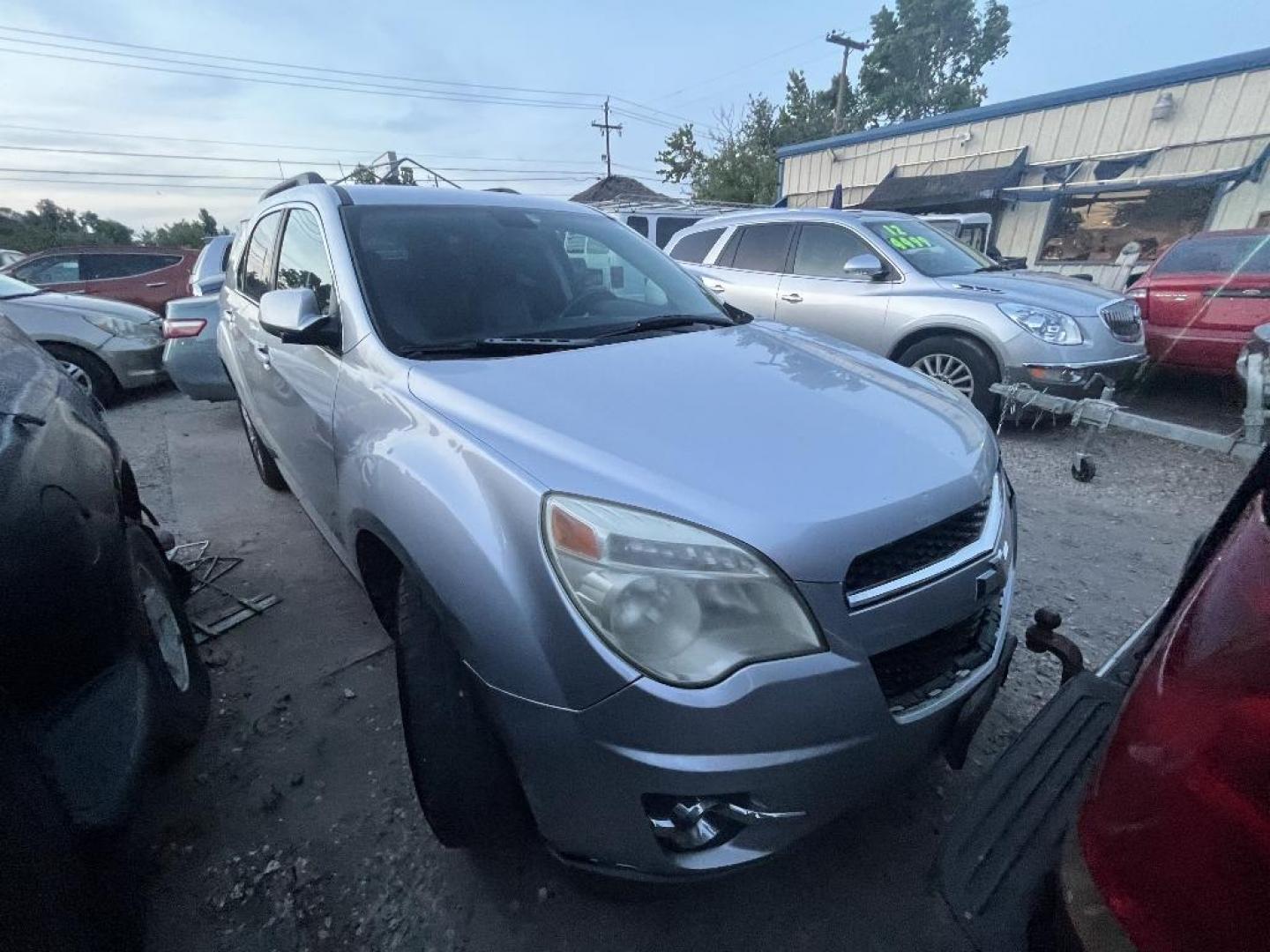 2010 GRAY CHEVROLET EQUINOX LT2 FWD (2CNALPEW6A6) with an 2.4L L4 DOHC 16V engine, AUTOMATIC transmission, located at 2303 West Mt. Houston, Houston, 77038, (281) 507-3956, 29.771597, -95.339569 - Photo#0