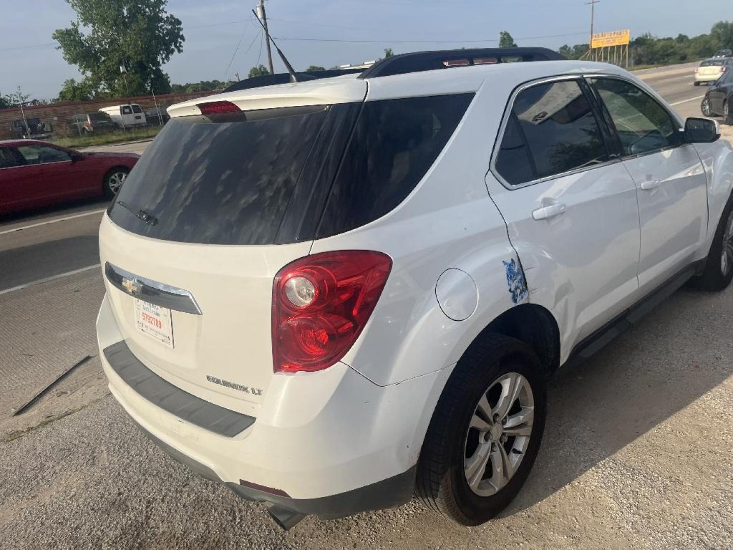 2013 WHITE CHEVROLET EQUINOX 2LT 2WD (2GNFLPE39D6) with an 3.6L V6 DOHC 24V engine, AUTOMATIC transmission, located at 2303 West Mt. Houston, Houston, 77038, (281) 507-3956, 29.771597, -95.339569 - Photo#1
