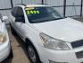 2011 WHITE CHEVROLET TRAVERSE LS FWD w/PDC (1GNKRFED9BJ) with an 3.6L V6 DOHC 24V engine, AUTOMATIC transmission, located at 2303 West Mt. Houston, Houston, 77038, (281) 507-3956, 29.771597, -95.339569 - Photo#0