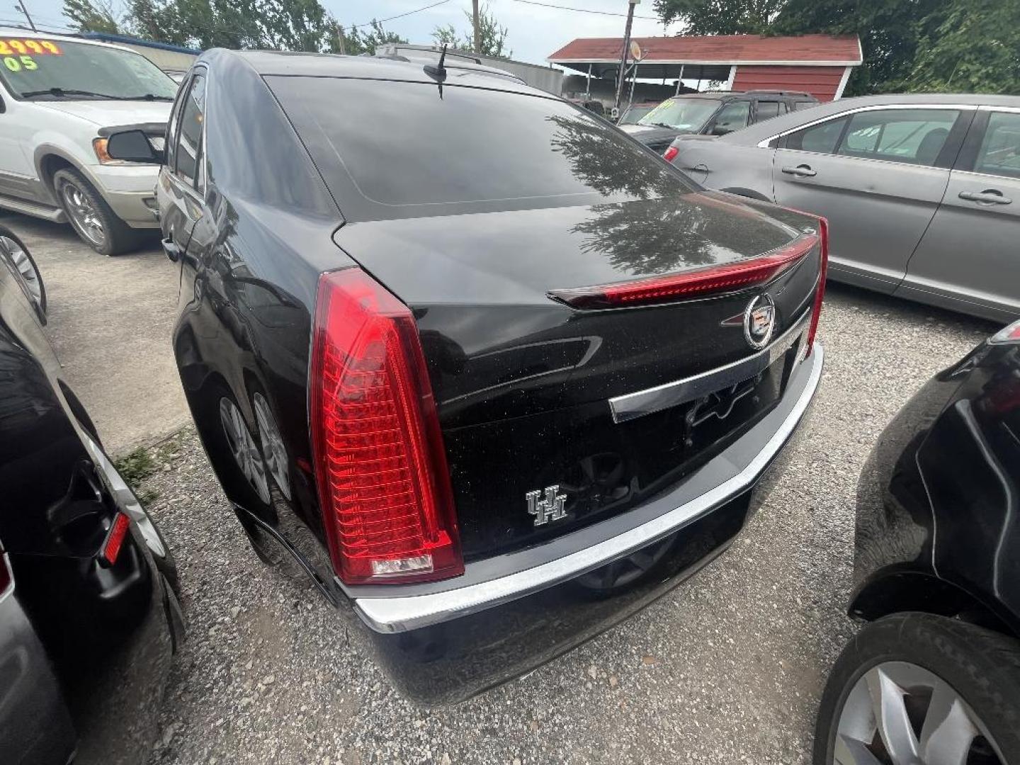 2008 BLACK CADILLAC CTS 3.6L SFI (1G6DF577580) with an 3.6L V6 DOHC 24V engine, AUTOMATIC transmission, located at 2303 West Mt. Houston, Houston, 77038, (281) 507-3956, 29.771597, -95.339569 - Photo#3