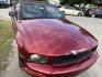 2007 RED FORD MUSTANG V6 Deluxe Convertible (1ZVFT84N575) with an 4.0L V6 SOHC 12V engine, AUTOMATIC transmission, located at 2303 West Mt. Houston, Houston, 77038, (281) 507-3956, 29.771597, -95.339569 - Photo#0