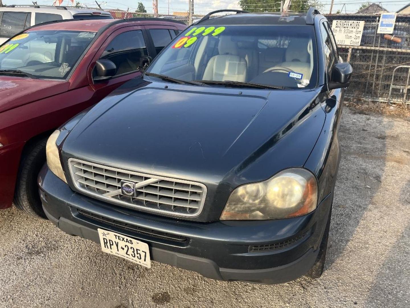 2009 GRAY VOLVO XC90 3.2 FWD 7-Passenger (YV4CY982091) with an 3.2L L6 DOHC 24V engine, AUTOMATIC transmission, located at 2303 West Mt. Houston, Houston, 77038, (281) 507-3956, 29.771597, -95.339569 - Photo#2