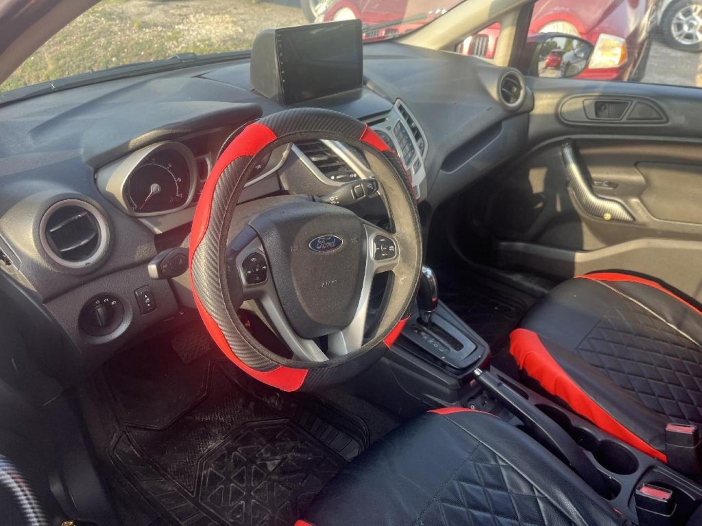 2011 RED FORD FIESTA SE Hatchback (3FADP4EJ7BM) with an 1.6L L4 DOHC 16V engine, AUTOMATIC transmission, located at 2303 West Mt. Houston, Houston, 77038, (281) 507-3956, 29.771597, -95.339569 - Photo#2