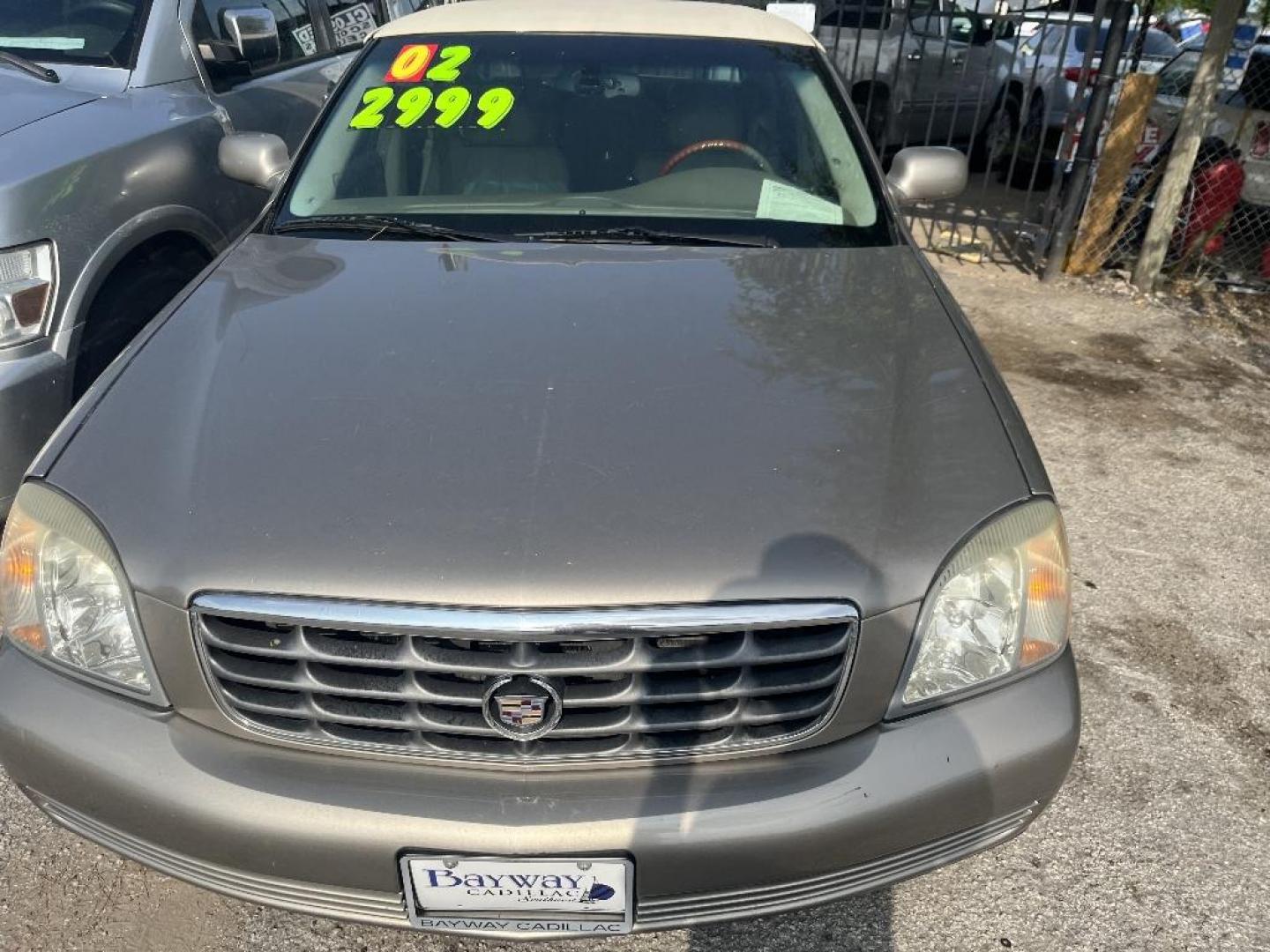 2002 TAN CADILLAC DEVILLE DHS (1G6KE54Y02U) with an 4.6L V8 DOHC 32V engine, AUTOMATIC transmission, located at 2303 West Mt. Houston, Houston, 77038, (281) 507-3956, 29.771597, -95.339569 - Photo#0