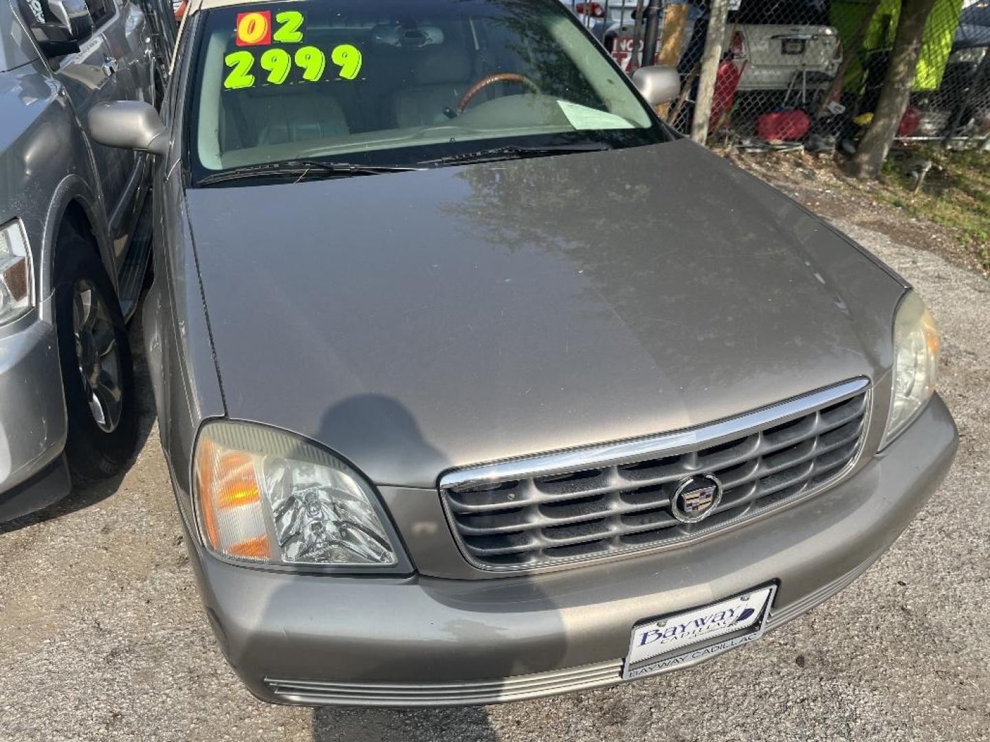 2002 TAN CADILLAC DEVILLE DHS (1G6KE54Y02U) with an 4.6L V8 DOHC 32V engine, AUTOMATIC transmission, located at 2303 West Mt. Houston, Houston, 77038, (281) 507-3956, 29.771597, -95.339569 - Photo#1