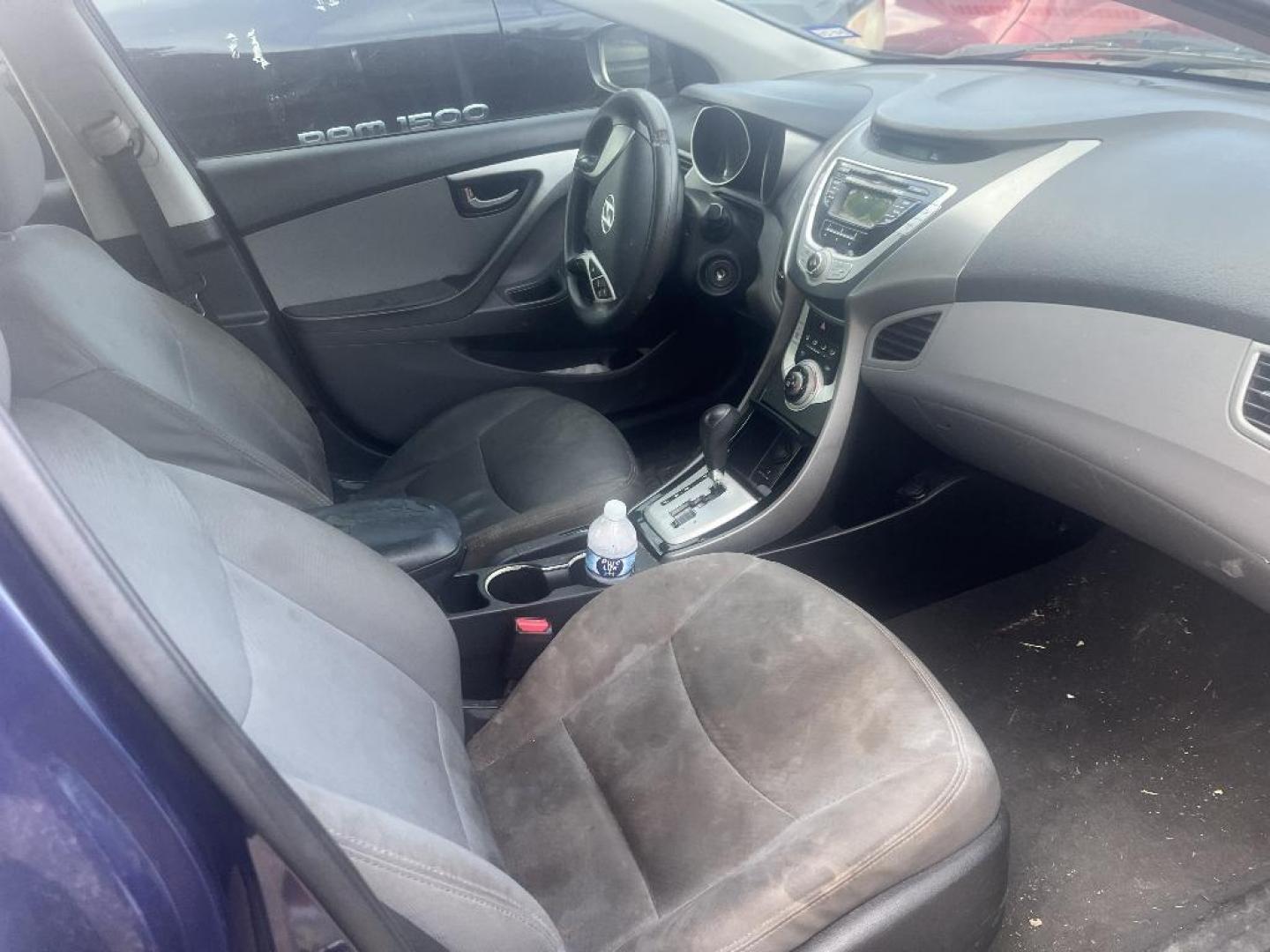 2011 BLUE HYUNDAI ELANTRA Limited (5NPDH4AE3BH) with an 1.8L L4 DOHC 16V engine, AUTOMATIC transmission, located at 2303 West Mt. Houston, Houston, 77038, (281) 507-3956, 29.771597, -95.339569 - Photo#1