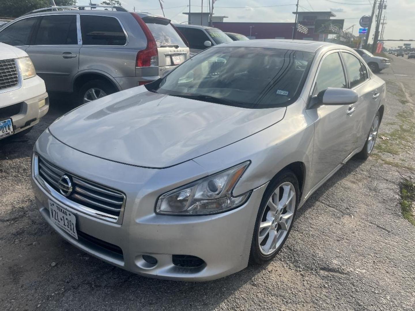 2012 GRAY NISSAN MAXIMA SV (1N4AA5AP0CC) with an 3.5L V6 DOHC 24V engine, AUTOMATIC transmission, located at 2303 West Mt. Houston, Houston, 77038, (281) 507-3956, 29.771597, -95.339569 - Photo#0